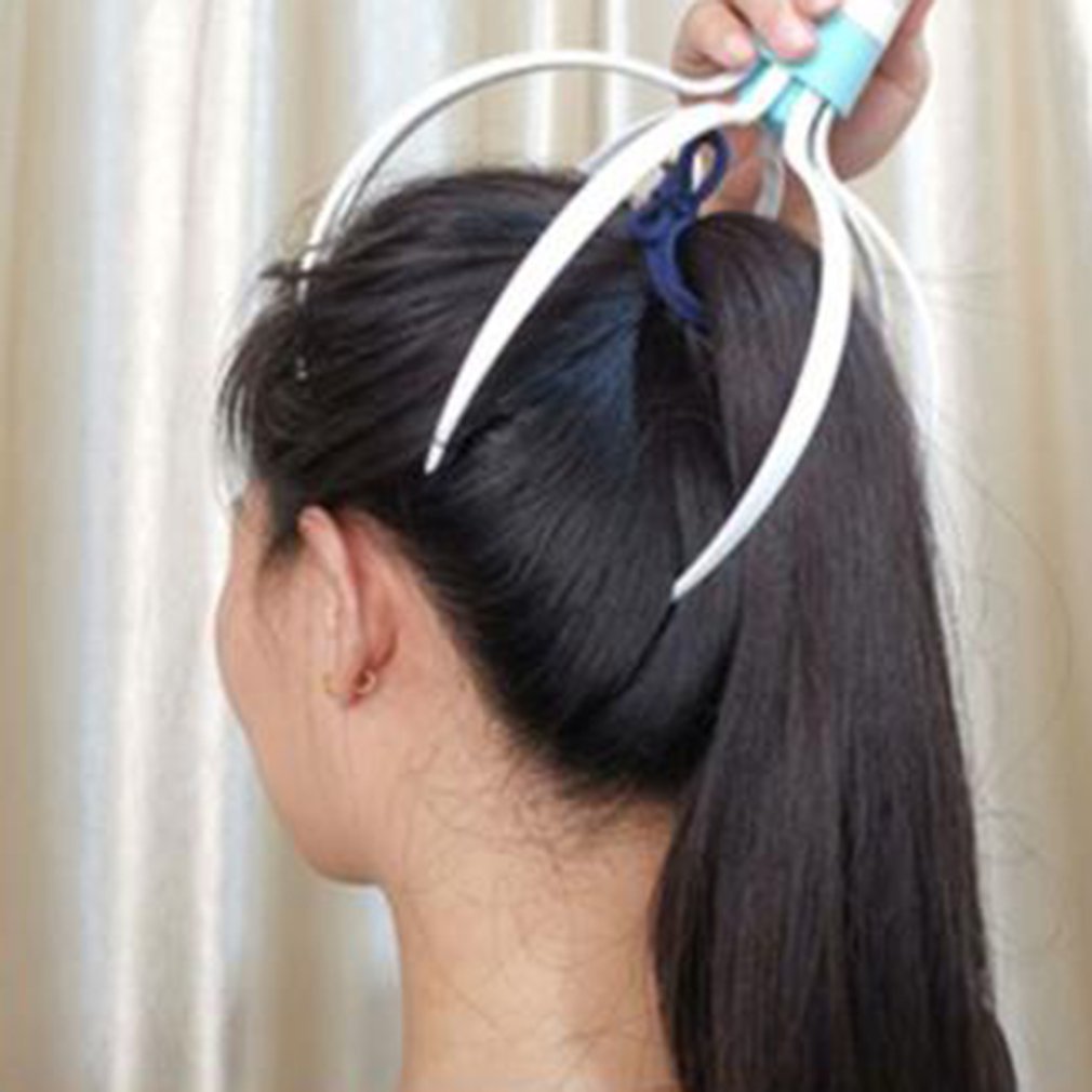 8-claw electric head massager for scalp and body relaxation