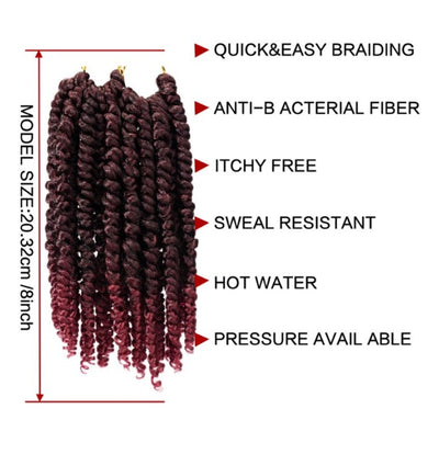 Curly  Crochet Braid 2X SPRING