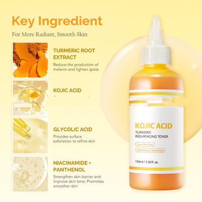 Ginger Kojic Acid Facial Lotion Hydrating