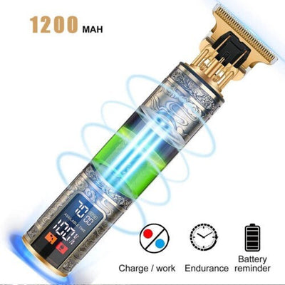 Cordless rechargeable beard & hair trimmer