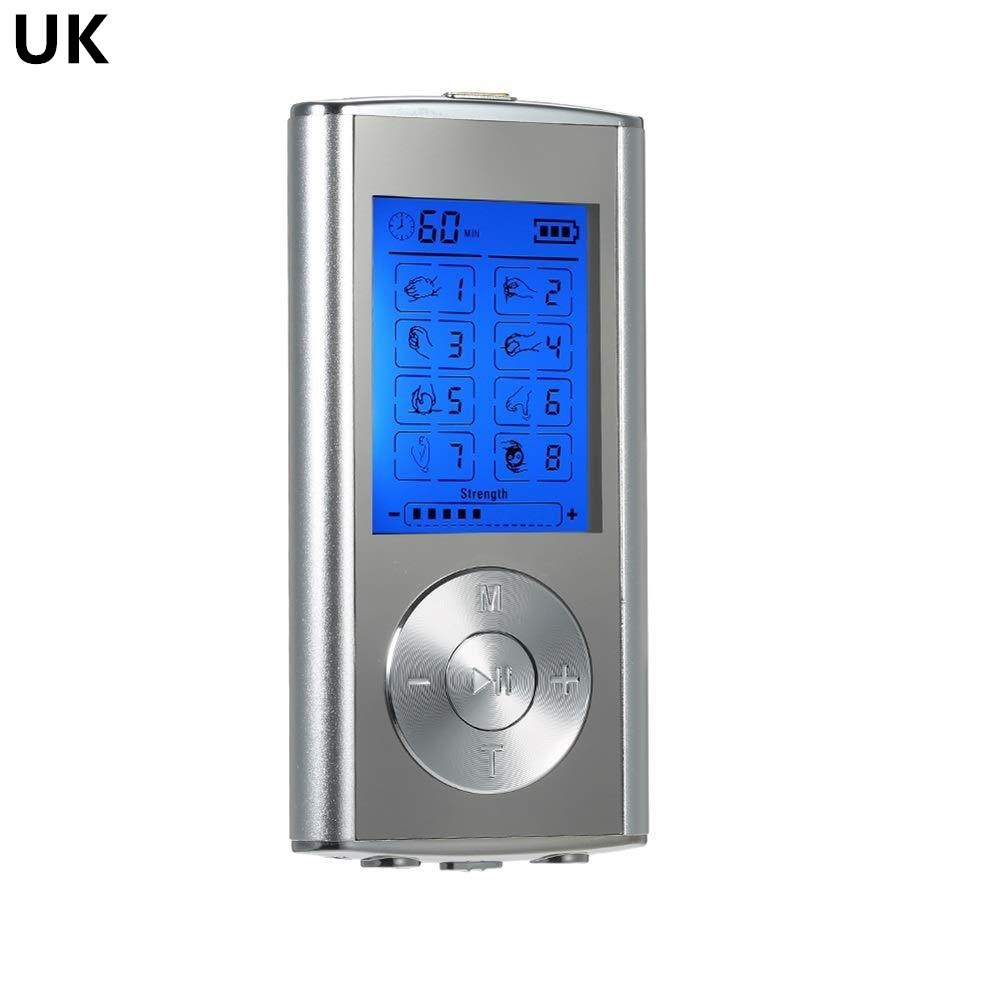 Rechargeable 8-mode Dual-exit TENS Low-Frequency Pulse Massager