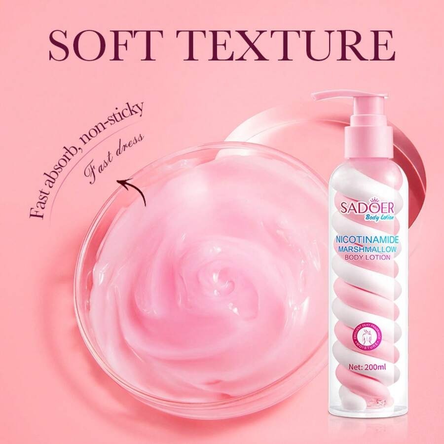 Keimi Skincare Nicotinamide Marshmallow Body Lotion Whitening Brightening Body Cream