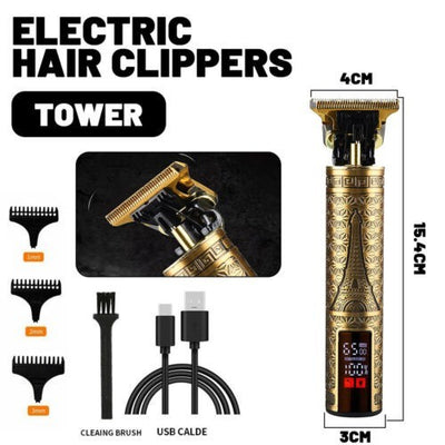 Cordless rechargeable beard & hair trimmer
