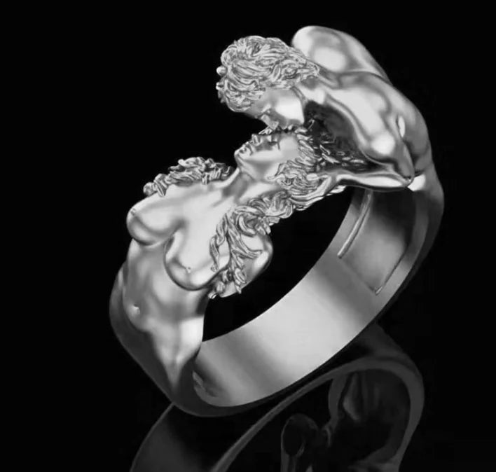 Exaggerated Fashion Couple Rings for Men and Women