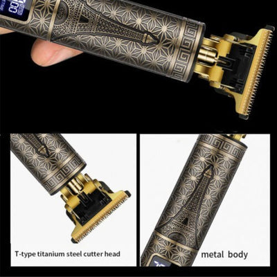 Cordless rechargeable beard & hair trimmer