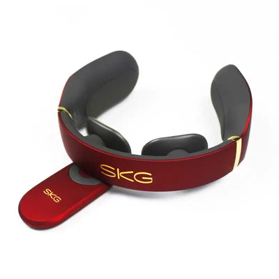 SKG4098 Red Premium Neck Massager with Remote