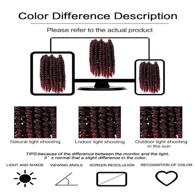 Curly  Crochet Braid 2X SPRING