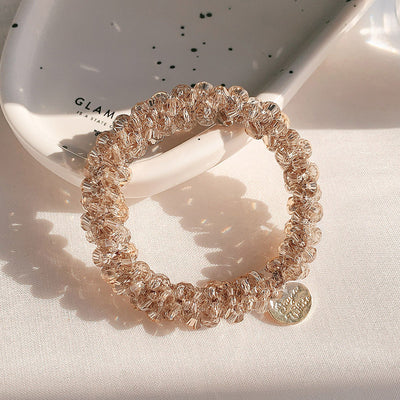 High-grade Headdress Crystal Hair Tie Dual-purpose Headband