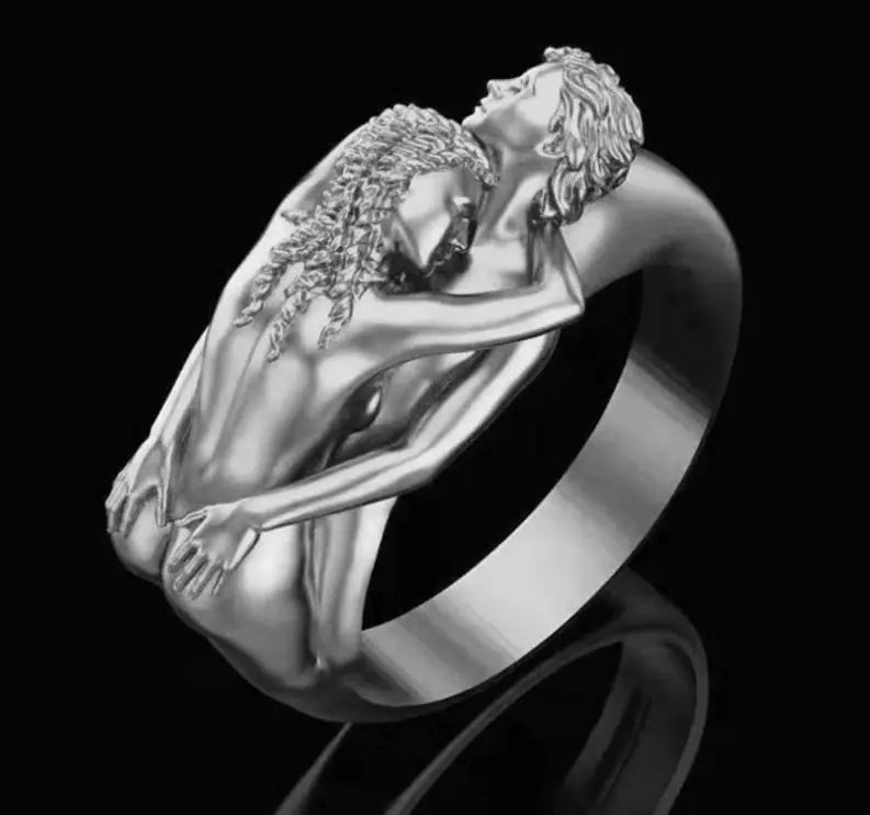 Exaggerated Fashion Couple Rings for Men and Women