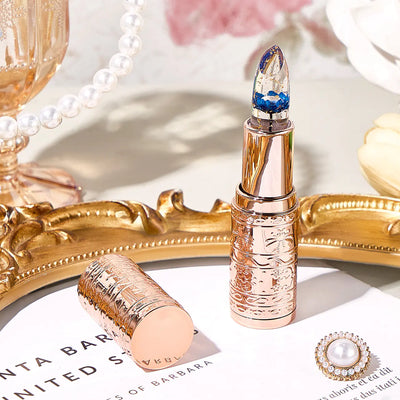 Petal Flower Color-Changing Lipstick with Jelly Finish