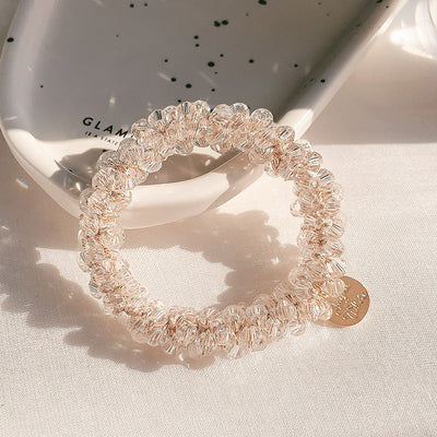 High-grade Headdress Crystal Hair Tie Dual-purpose Headband