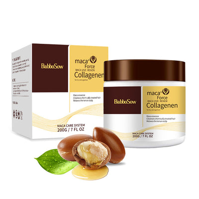 Collagen & argan oil hair mask for deep repair and nourishment
