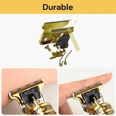 Beard Trimmer Hair Clippers Cordless Rechargeable Hair Cutting Barber Shaving Machine For Men USB Charging