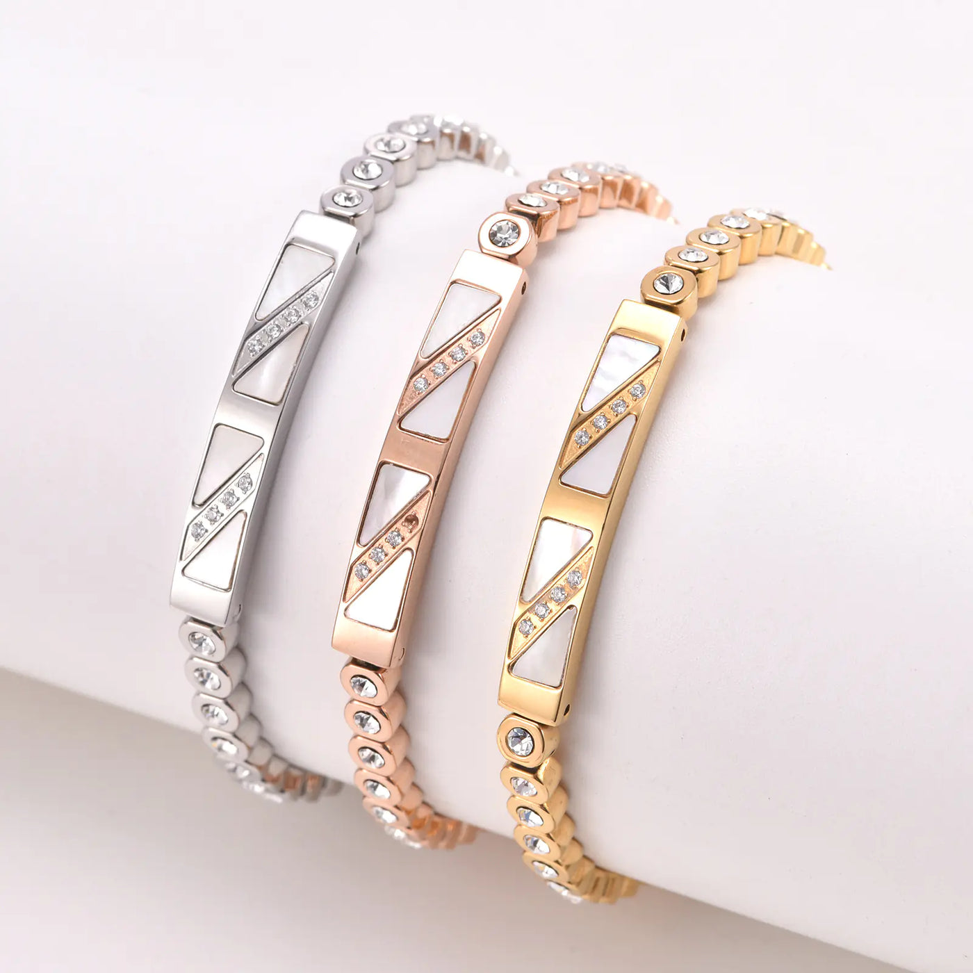 Light Luxury Advanced Diamond Shell Bracelet