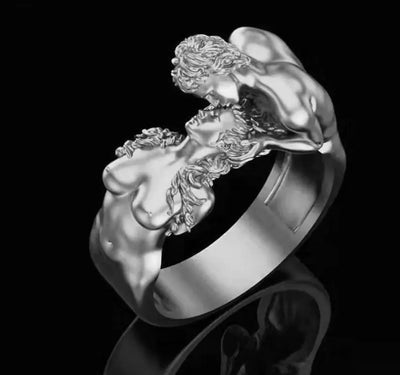 Exaggerated Fashion Couple Rings for Men and Women