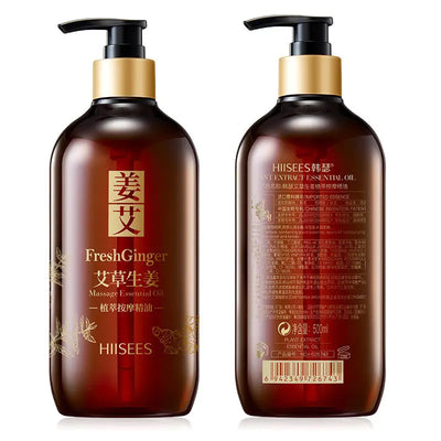 Ginger Essential Oil 500ml for Body Care and Moisture