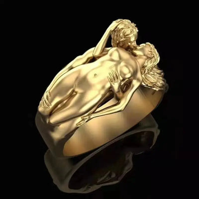 Exaggerated Fashion Couple Rings for Men and Women