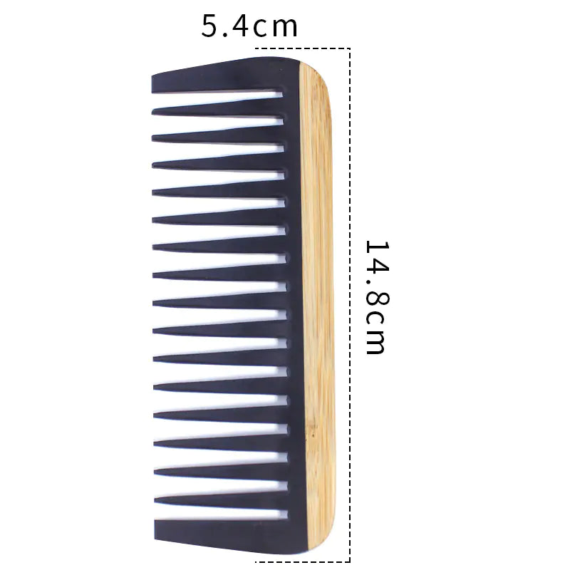 Bamboo Hair Comb for Women - Anti-Static Wooden Design