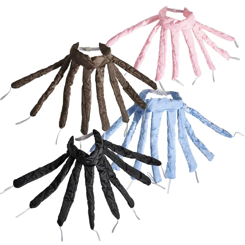 Lazy Hairband Octopus Curling Iron Heatless Headband