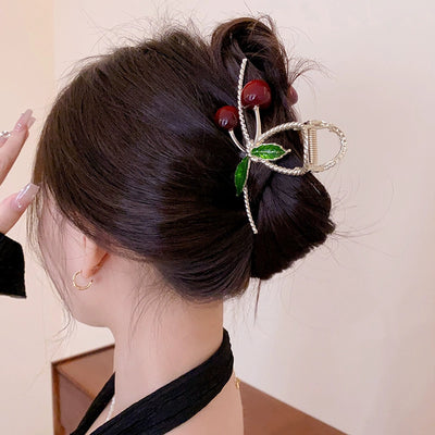New Cherry Love Grip Women's Large High-grade Updo