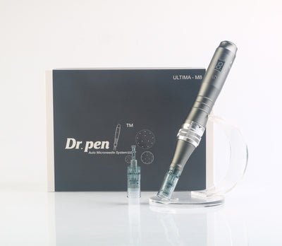 Small Black Pen M8 Electric Microneedle  Import Beauty Instrument