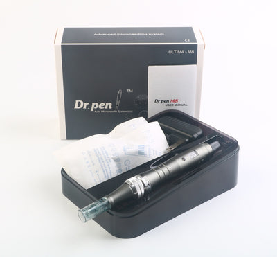 Small Black Pen M8 Electric Microneedle  Import Beauty Instrument