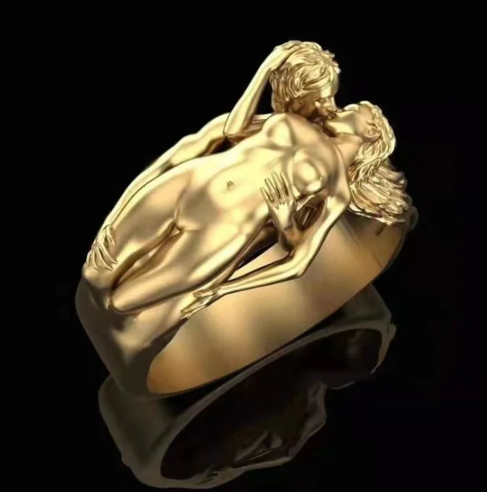 Exaggerated Fashion Couple Rings for Men and Women