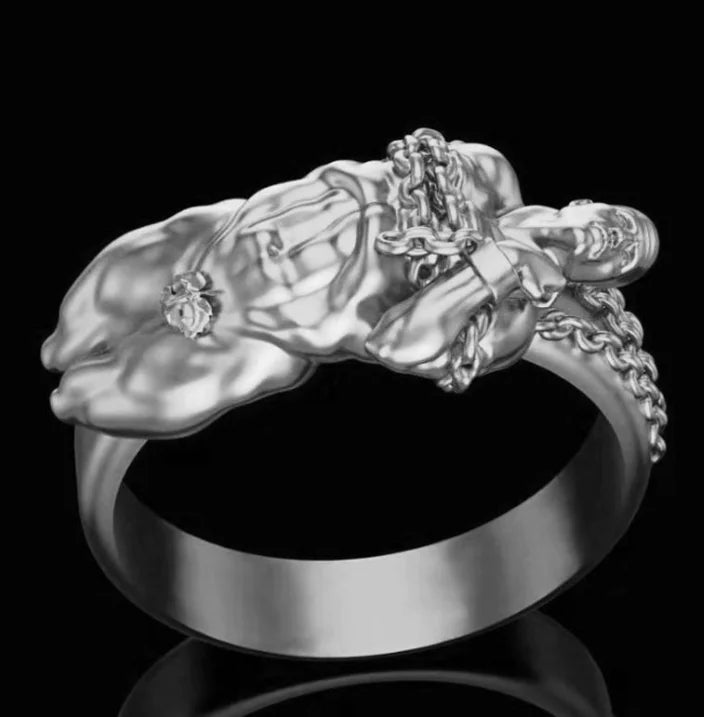 Exaggerated Fashion Couple Rings for Men and Women