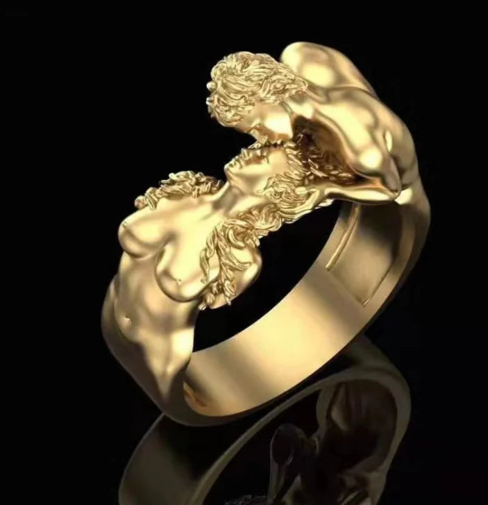 Exaggerated Fashion Couple Rings for Men and Women