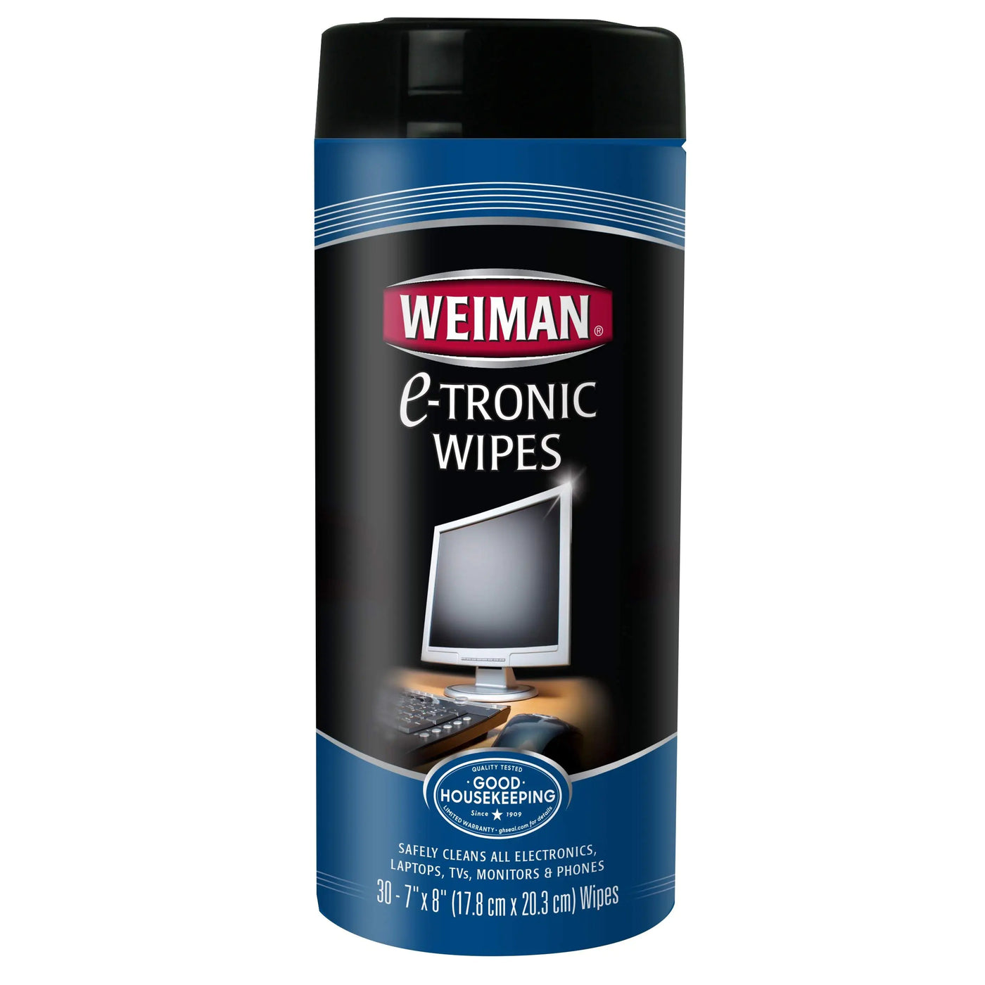 Weiman Electronic Wipes Canister 30 Count (Pack of 2)