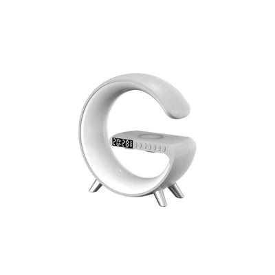 Mooncave Light Wireless Charger And Speaker With Clock