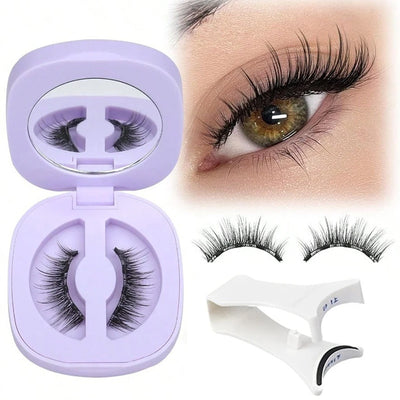 Glue-free Natural Portable Magnetic False Eyelashes