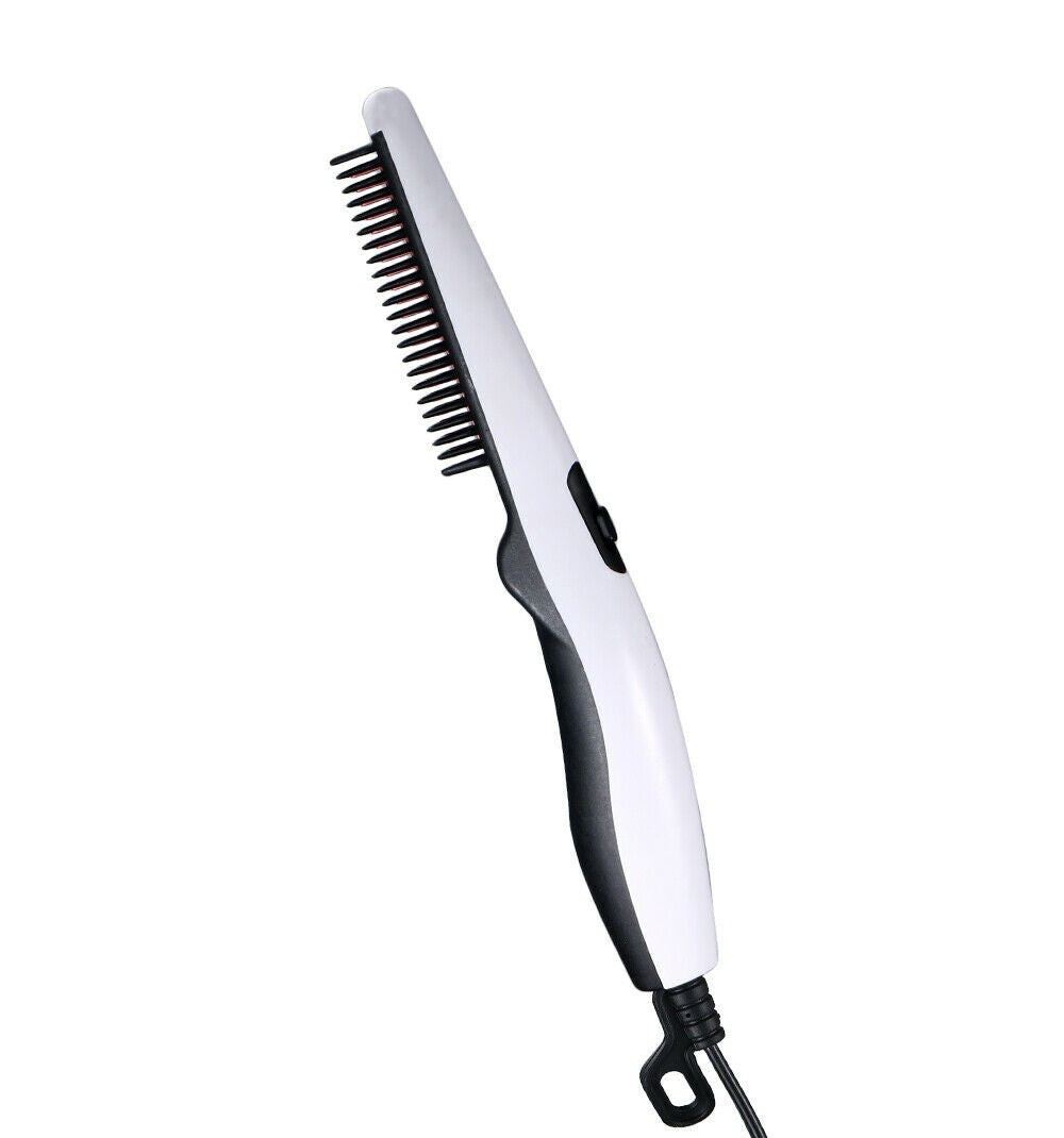 Negative ion straightener comb for hair & beard