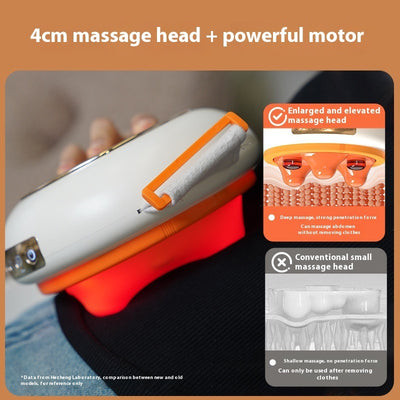 Hot Compress Abdominal Massager Abdominal Massager Rolling Belt