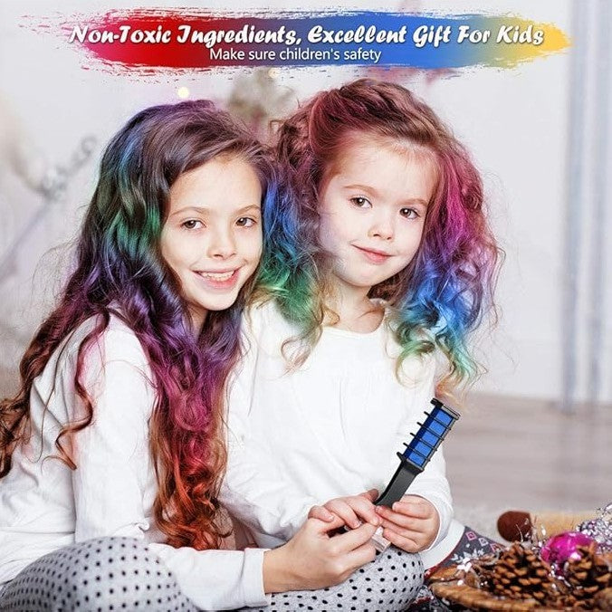 Colorful Hair Dye Comb