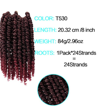 Curly  Crochet Braid 2X SPRING