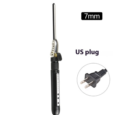 Small Hair Curler 7mm Clip Rotatable
