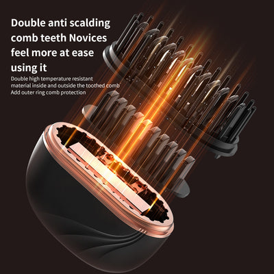 Lazy Wireless Straight Curly Hair Dual-purpose Comb