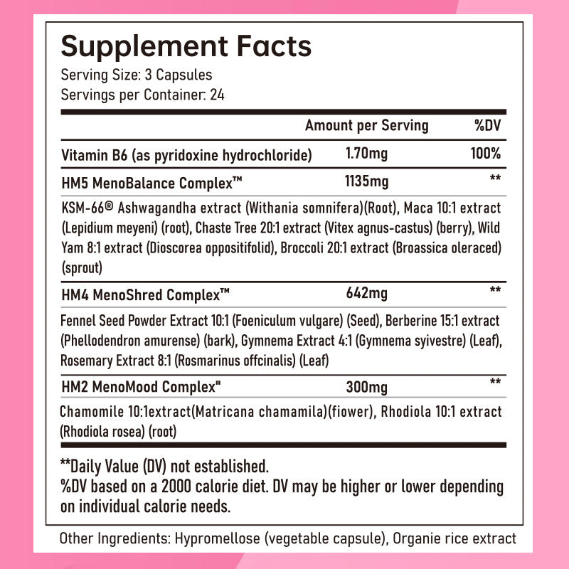 Female Vitamin Natural Hormone Capsule