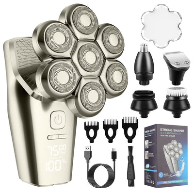 Men's Multifunctional Magnetic Knife Head Electric Shaver