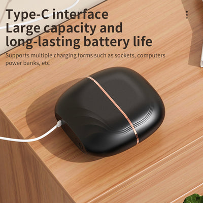 Lazy Wireless Straight Curly Hair Dual-purpose Comb