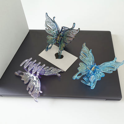 Colorful Butterfly Grip Elegant Hair Accessories