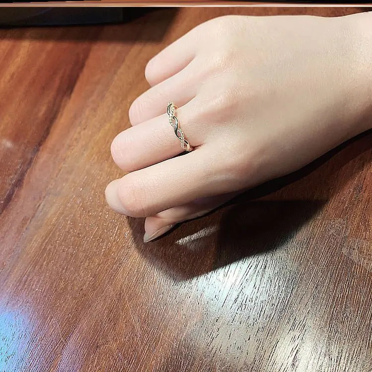 Twisted Open Ring for Women - Fashionable & Versatile