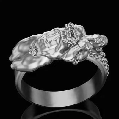 Exaggerated Fashion Couple Rings for Men and Women