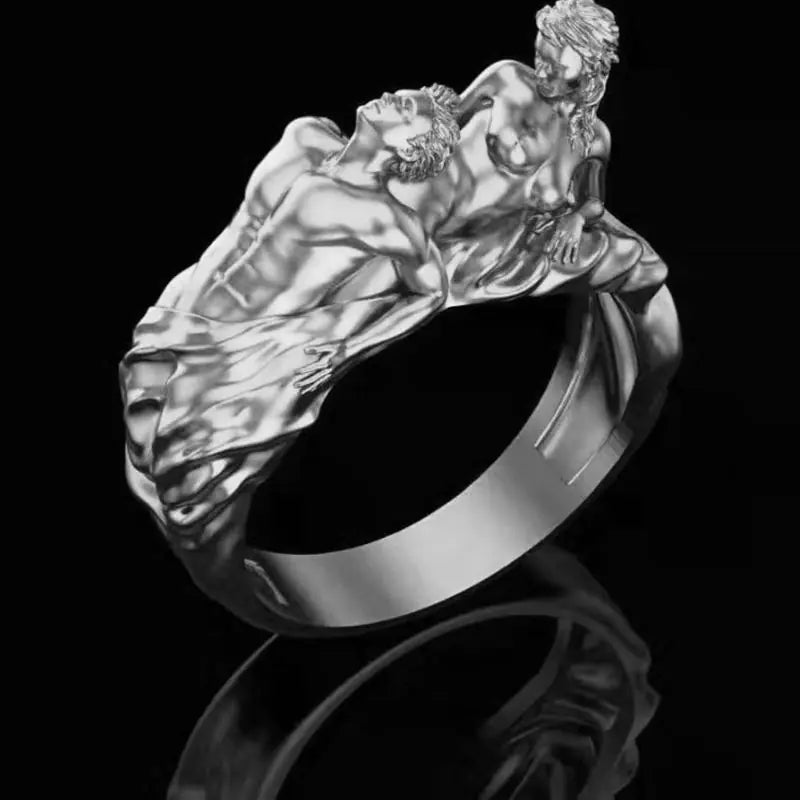Exaggerated Fashion Couple Rings for Men and Women