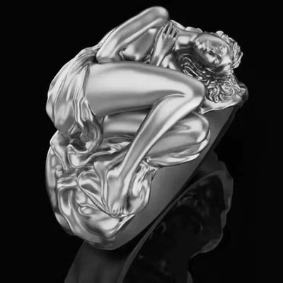 Exaggerated Fashion Couple Rings for Men and Women