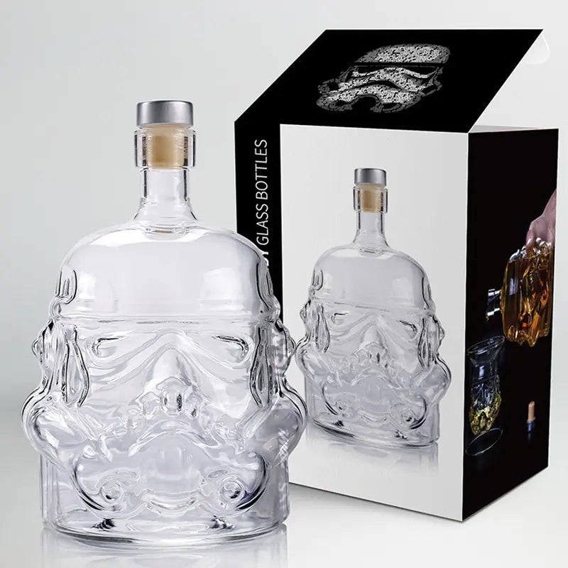 Star Wars Storm Trooper Glass Decanter & Drinkware